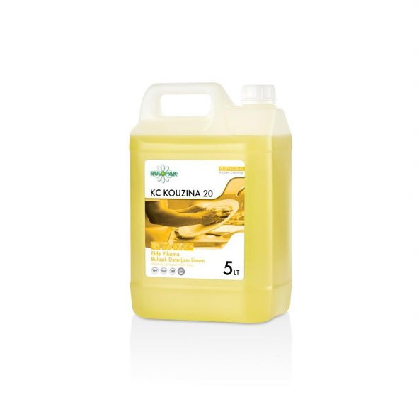 Rulopak Elde Yıkama Bulaşık Deterjanı Limon Kokulu 5 Kg ürün görseli 1