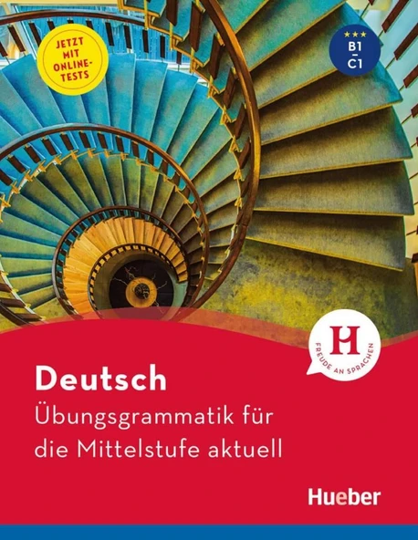 Deutsch Übungsgrammatik für die Mittelstufe aktuell  B1-C1  Hueber ürün görseli 1
