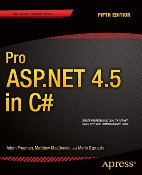 Pro ASP.NET 4.5 in C# by Adam Freeman ürün görseli 1