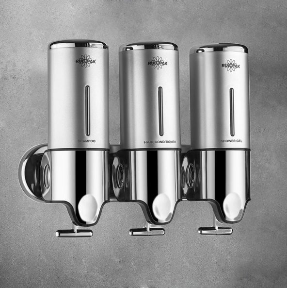 Rulopak T Çekmeli Üçlü Banyo Duş Jeli, Saç Kremi Ve Şampuan Seti 3 X 500 Ml ürün görseli 1