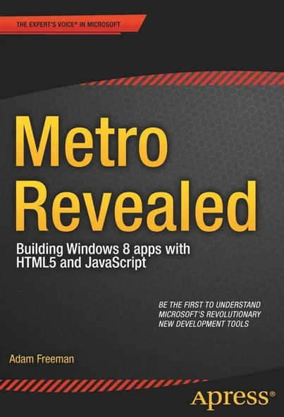 Metro Revealed: Building Windows 8 apps with HTML5 and JavaScript Adam Freeman ürün görseli 1