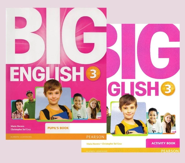 Big English 3 Pupil's Book and Activity Book with Downloadable Audios ürün görseli 1