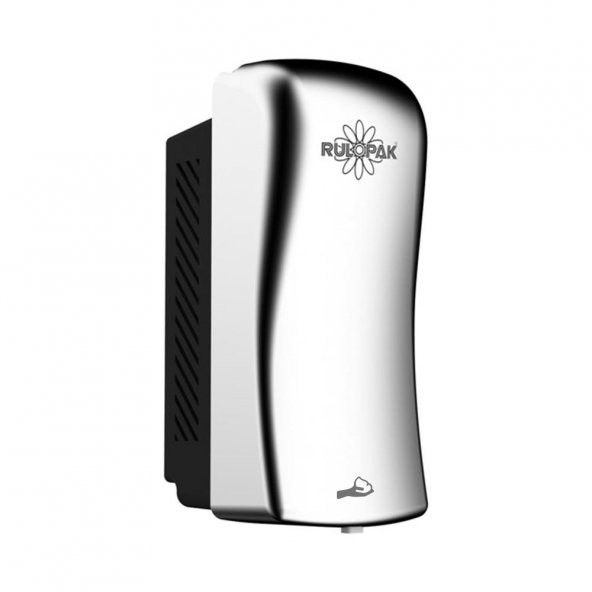 Rulopak S Model Doldurmalı Köpük Sabun Dispenseri 800 Ml Krom ürün görseli 1