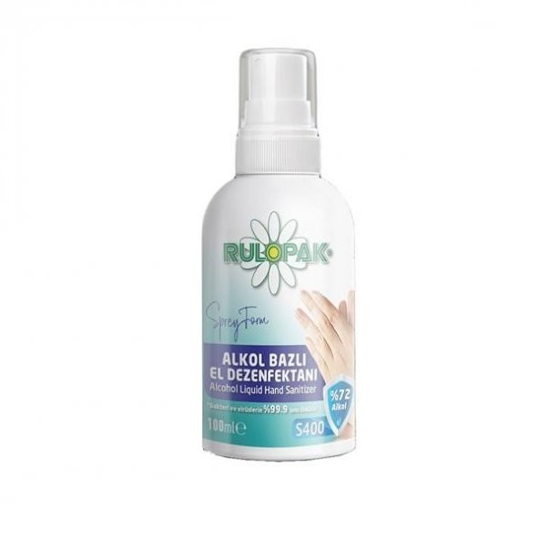 Rulopak Alkol Bazlı El Dezenfektanı Sprey 100 Ml ürün görseli 1