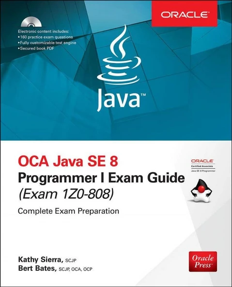 OCA Java SE 8 Programmer I Exam Guide (Exams 1Z0-808) Kathy Sierra ürün görseli 1