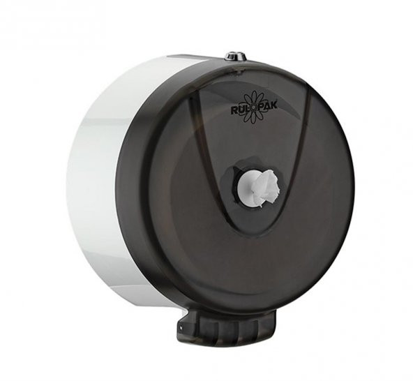Rulopak Yeni Mini Cimri İçten Çekmeli Tuvalet Kağıdı Dispenseri Füme ürün görseli 1