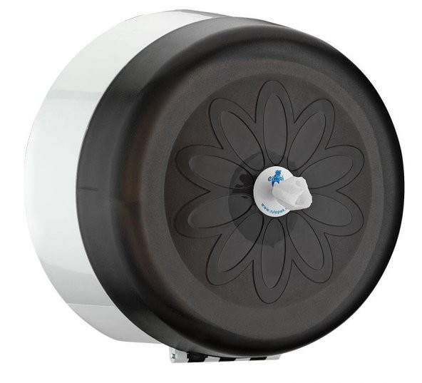 Rulopak Mini Cimri İçten Çekmeli Tuvalet Kağıdı Dispenseri Füme ürün görseli 1