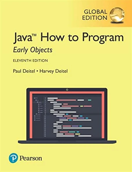 Java How to Program, Early Objects, Global Edition Paul J. Deitel, Harvey Deitel ürün görseli 1