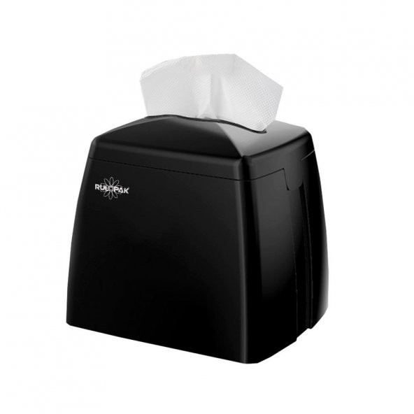 Rulopak Tekçek Midi Peçete Dispenseri Siyah - Resim 7