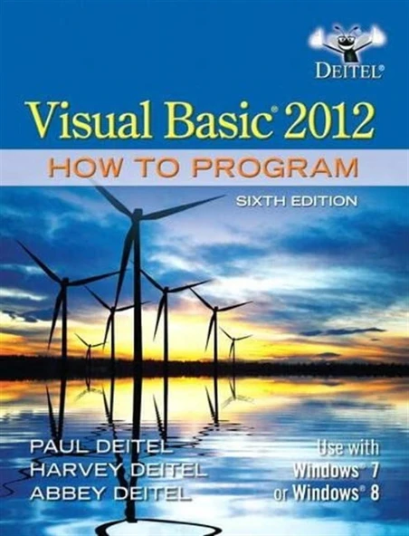 Visual Basic 2012 How to Program 6th Edition Paul J. Deitel, Harvey Deitel ürün görseli 1