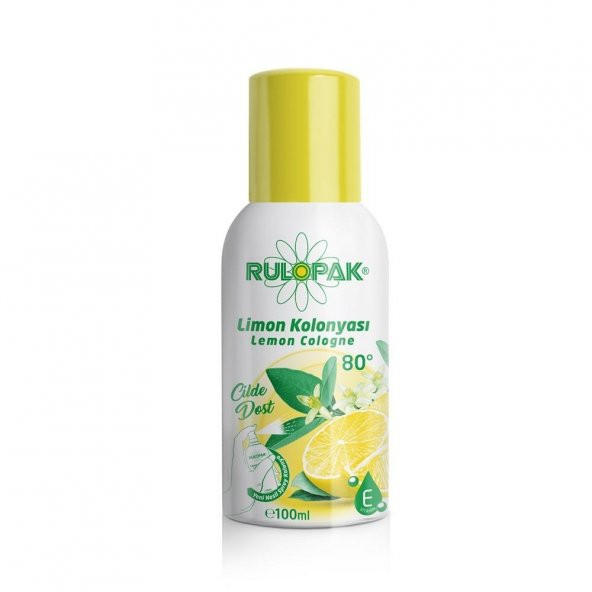 Rulopak Limon Kolonyası Aerosol 100 Ml ürün görseli 1