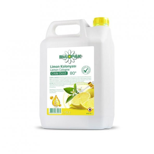 Rulopak Limon Kolonyası 5000 Ml ürün görseli 1