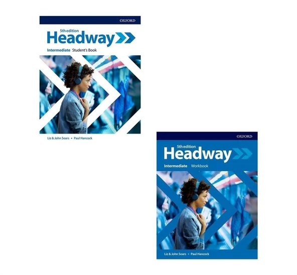 Headway 5th Edition intermediate Student's Book With Online Practice + Workbook  (Access Code VARDIR) ürün görseli 1