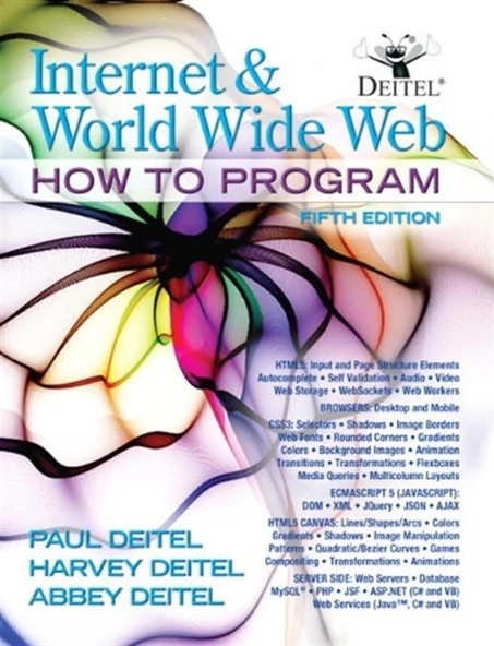Internet and World Wide Web: How To Program 5th Edition Paul J. Deitel, Harvey Deitel ürün görseli 1