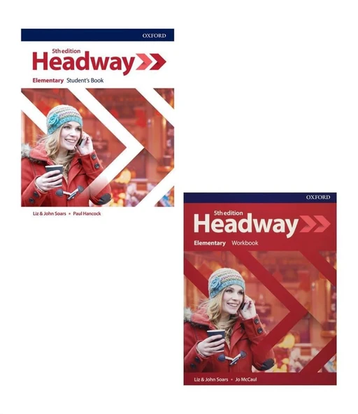 Headway 5th Edition Elementary Student's Book With Online Practice + Workbook  (Access Code VARDIR) ürün görseli 1
