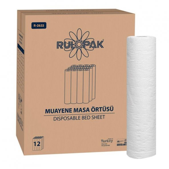 Rulopak Muayene Masa Örtüsü 23 M - Resim 3