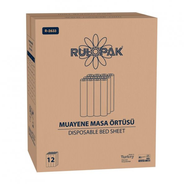 Rulopak Muayene Masa Örtüsü 23 M - Resim 6