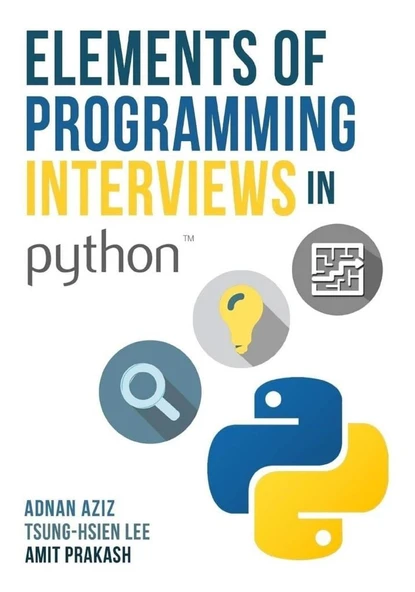 Elements of Programming Interviews in Python: The Insiders' Guide ürün görseli 1