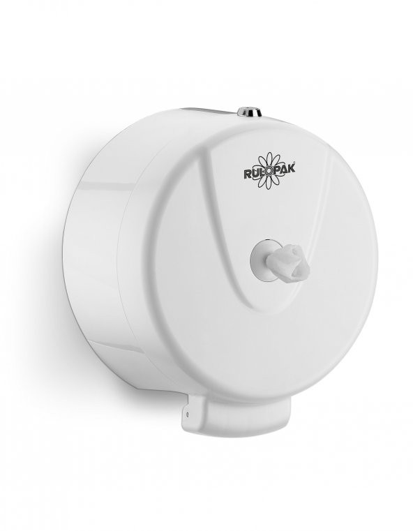 Rulopak Yeni Mini Cimri İçten Çekmeli Tuvalet Kağıdı Dispenseri Beyaz ürün görseli 1