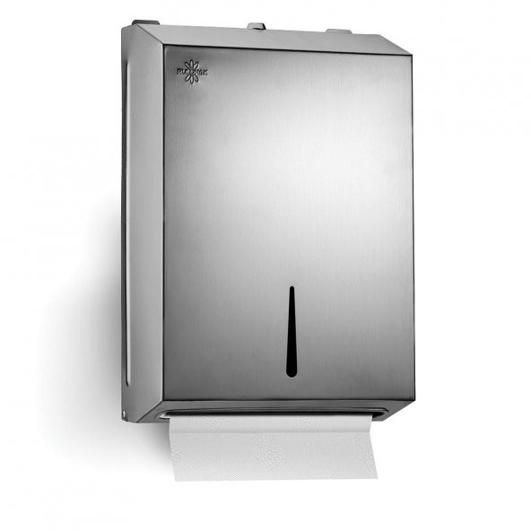 Rulopak Paslanmaz Z Katlama Kağıt Havlu Dispenseri 400Lü ürün görseli 1