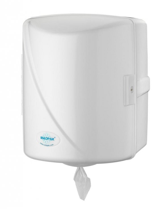 Rulopak İçten Çekmeli Kağıt Havlu Dispenseri Beyaz ürün görseli 1