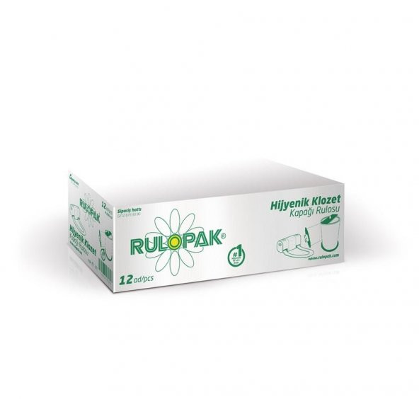 Rulopak Sensörlü Hijyenik Klozet Kapağı Rulosu 12li ürün görseli 1