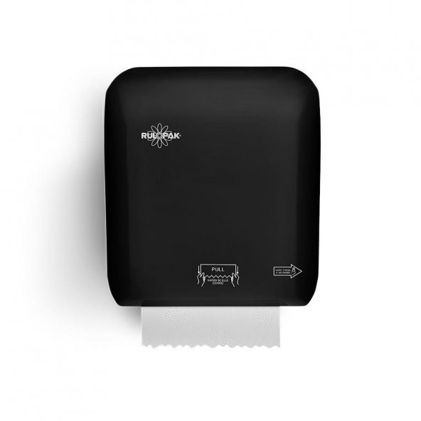 Rulopak Autocut Kağıt Havlu Dispenseri 21 Cm Siyah ürün görseli 1