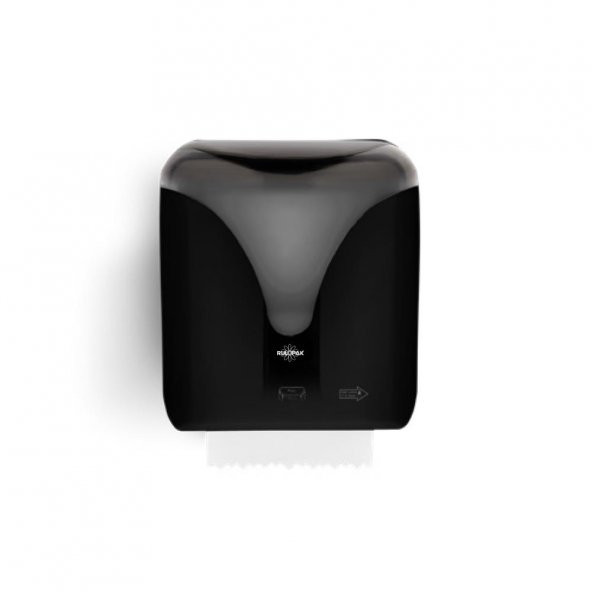 Rulopak Elite Autocut Kağıt Havlu Dispenseri 21 Cm Siyah ürün görseli 1