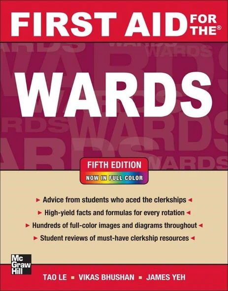 First Aid for the Wards-McGraw-Hill Education (2012) Tao Le, Vikas Bhushan, James S. Yeh ürün görseli 1