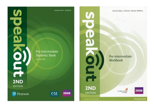 Speakout Pre-intermediate (2nd Ed.) Student's Book + Workbook + CD (CD li Versiyon - Online KOD YOKTUR ) ürün görseli 1