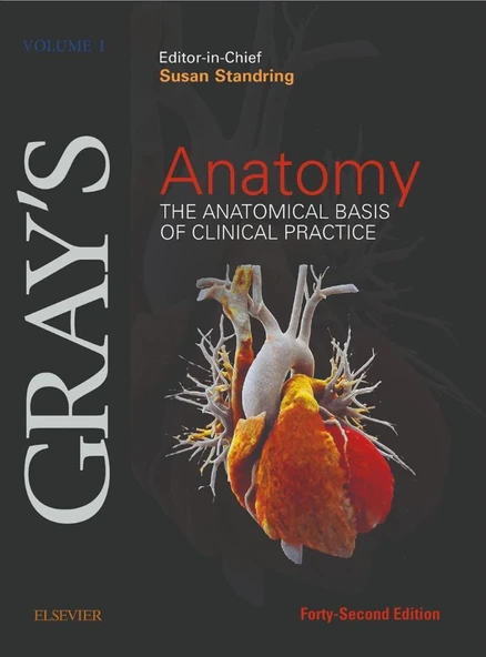 Gray's Anatomy: The Anatomical Basis of Clinical Practice (42nd Ed.) Susan Standring (Volume I and Volume II) ürün görseli 1