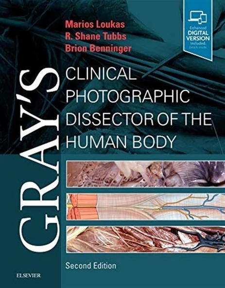 Gray's Clinical Photographic Dissector of the Human Body (Gray's Anatomy) 2nd Edition  Marios Loukas MD PhD ürün görseli 1
