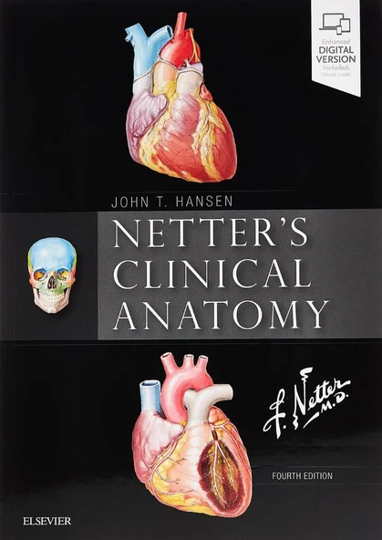 Netter's Clinical Anatomy (Netter Basic Science) 4th Edition John T. Hansen ürün görseli 1