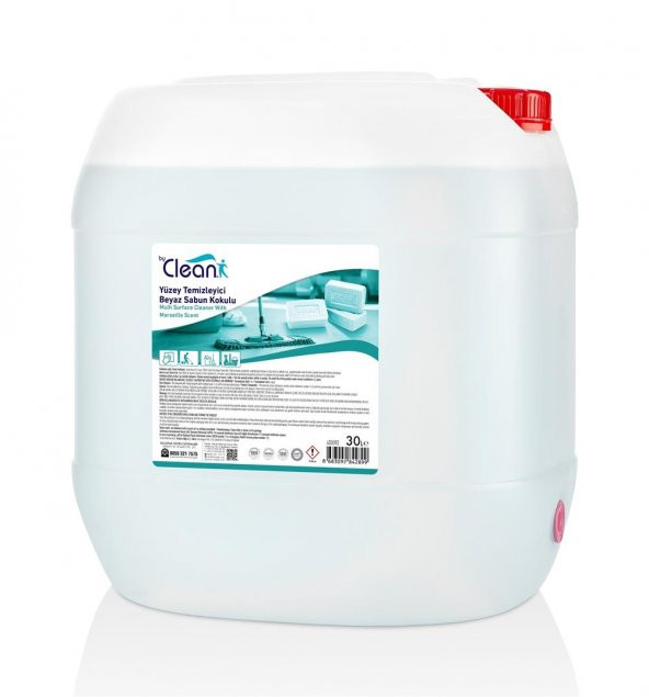 Rulopak By Clean Yüzey Temizleyici Beyaz Sabun Kokulu 30 Kg ürün görseli 1