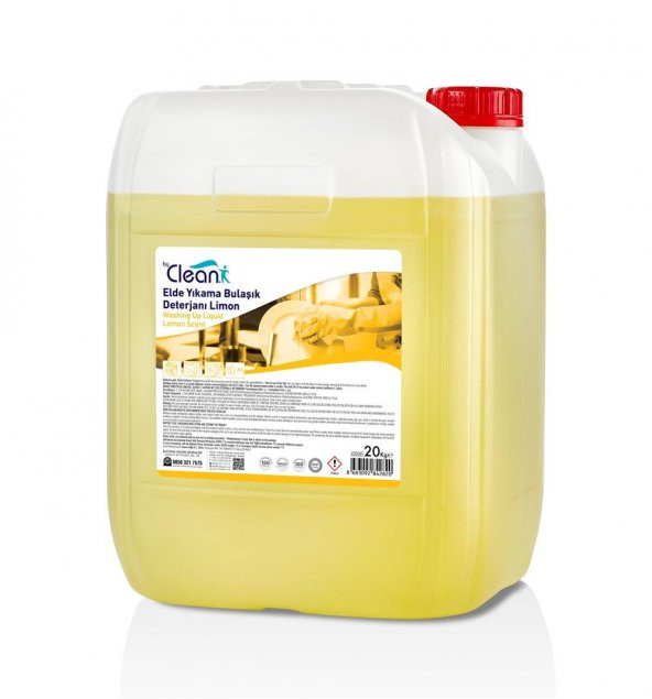 Rulopak By Clean Elde Yıkama Bulaşık Deterjanı Limon Kokulu 20 Kg ürün görseli 1
