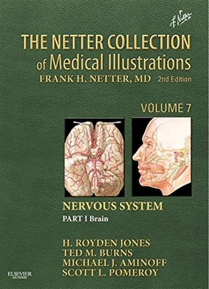 The Netter Collection of Medical Illustrations: Nervous System, Volume 7, Part I 2nd Edition H. Royden Jones Jr. ürün görseli 1