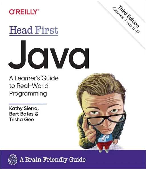 Head First Java: A Brain-Friendly Guide 3rd Edition Kathy Sierra ürün görseli 1