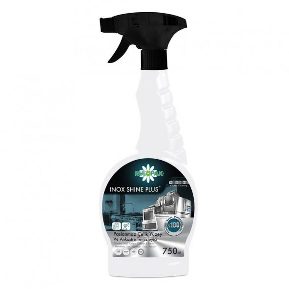 Rulopak Paslanmaz Çelik Yüzey ve Ankastre Temizleyici 750 Ml ürün görseli 1