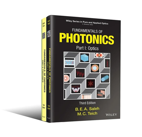 Fundamentals of Photonics (3rd Ed. - 2019) Bahaa E. A. Saleh, Malvin Carl Teich (PART I + PART II) ürün görseli 1