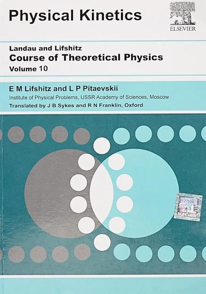 Physical Kinetics. Volume 10 Course of Theoretical Physics vol 10 (1981) (Course of Theoretical Physics vol 10) Landau, Lifshitz ürün görseli 1