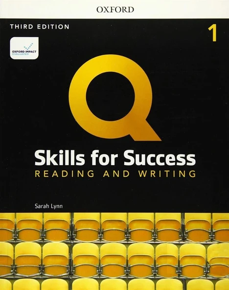 Q Skills For Success Reading and Writing 1 ( Third (3rd) Ed.) + DVD (Cd li versiyon - KOD YOKTUR) ürün görseli 1