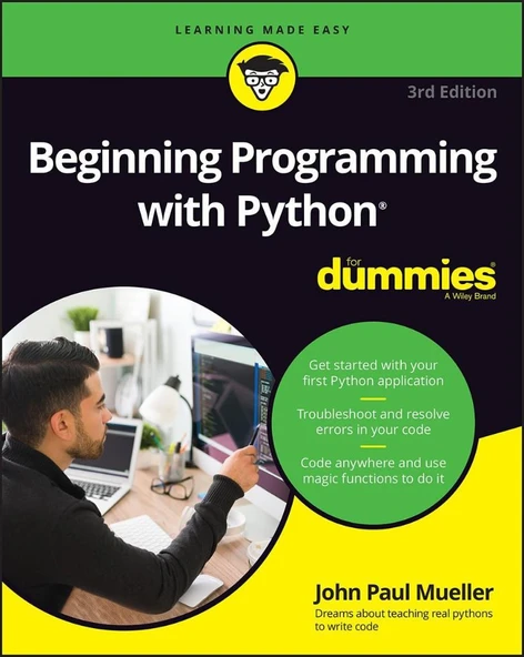 Beginning Programming with Python For Dummies 3rd Edition Mueller ürün görseli 1