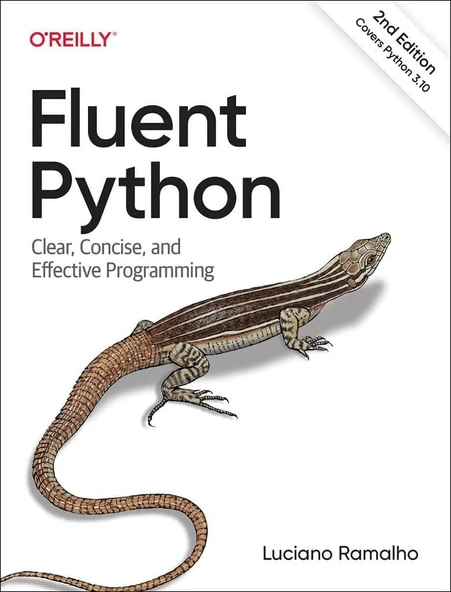 Fluent Python: Clear, Concise, and Effective Programming 2nd Edition Covers python 3.10 Luciano Ramalho ürün görseli 1