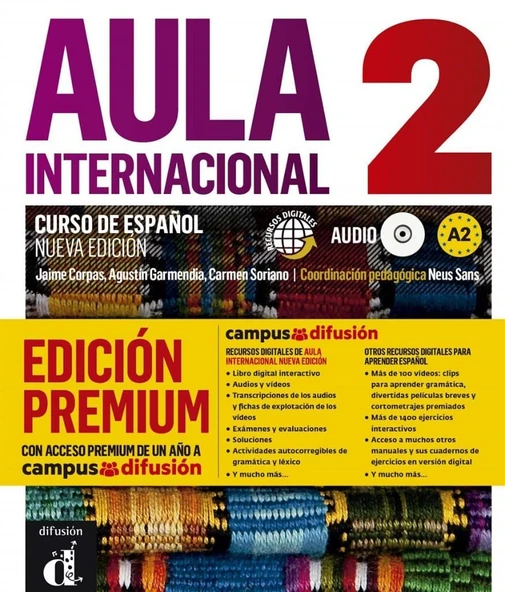 Aula Internacional 2 Nueva Edicion ürün görseli 1
