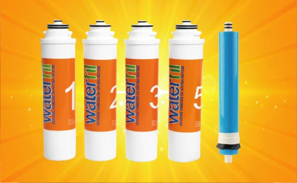 Waterlife Filtre 5 li Set Waterlife Su Arıtma Filtresi ürün görseli 1