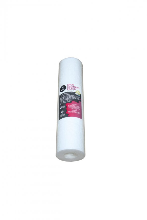 10inç 5 Mic. Açık Kasa Spun Filtre ürün görseli 1