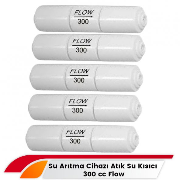 Lotto Filters 5'li Su Arıtma Cihazı Atık Su Kısıcı 300 cc Flow Jako Bağlantılı ürün görseli 1