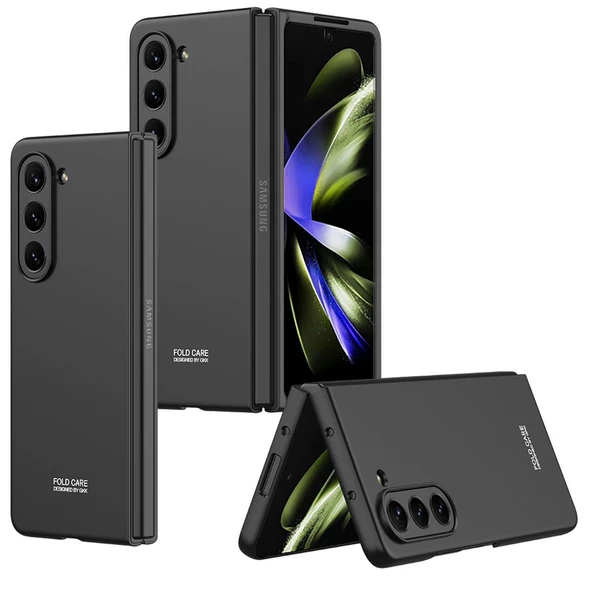 Gpack Samsung Galaxy Z Fold 5 Kılıf Kıpta Sert Pc Kapak Renkli ürün görseli 1