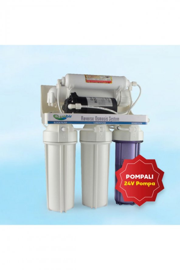 Aquabir 5A-Wp Pompalı Su Arıtma Cihazı ürün görseli 1
