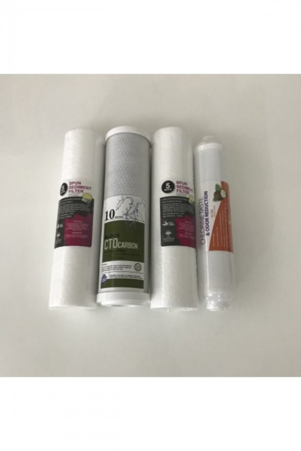 Su Arıtma Filitresi 4 Lü Set (-ihlas-lifetech-conax Vb Uyumludur ) ürün görseli 1